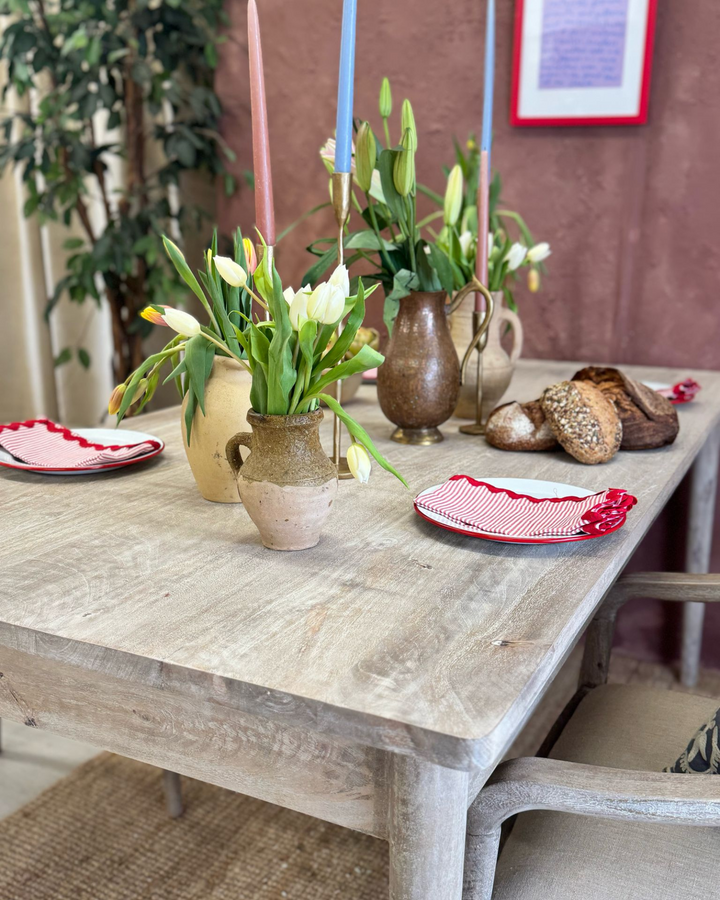 Mango Wood Dining Table & Chairs – Natural Finish (Buy Separately or as a Set)