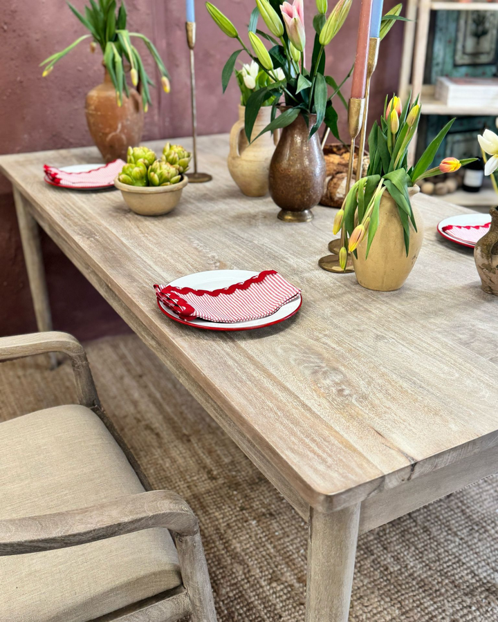 Mango Wood Dining Table & Chairs – Natural Finish (Buy Separately or as a Set)