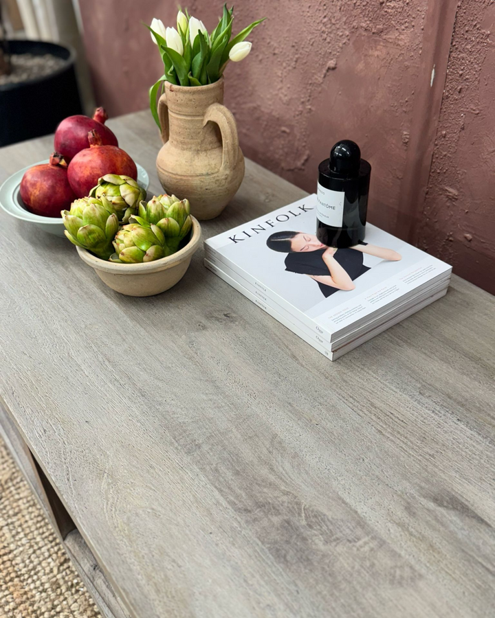 Contemporary Mango Wood Console Table