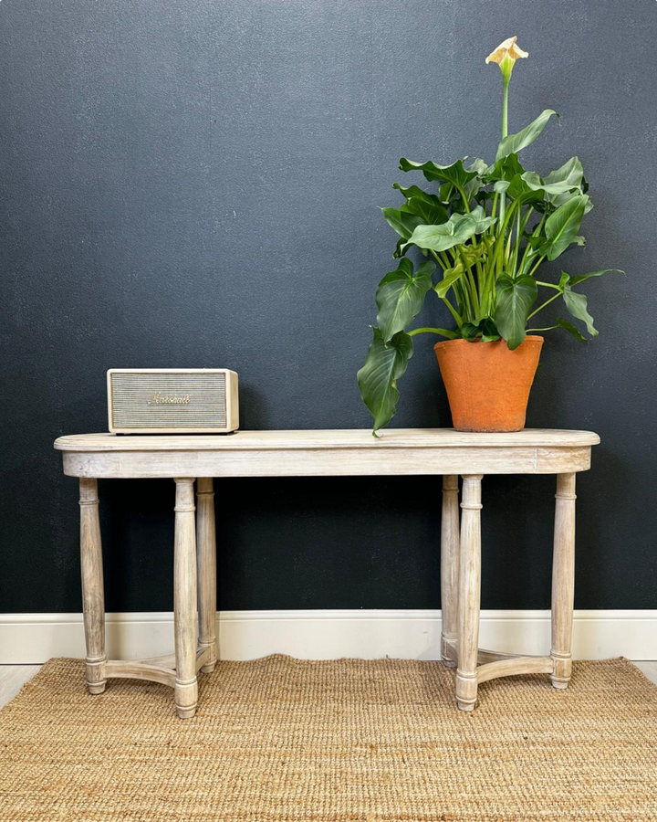 Elegant Mango Wood Console Table