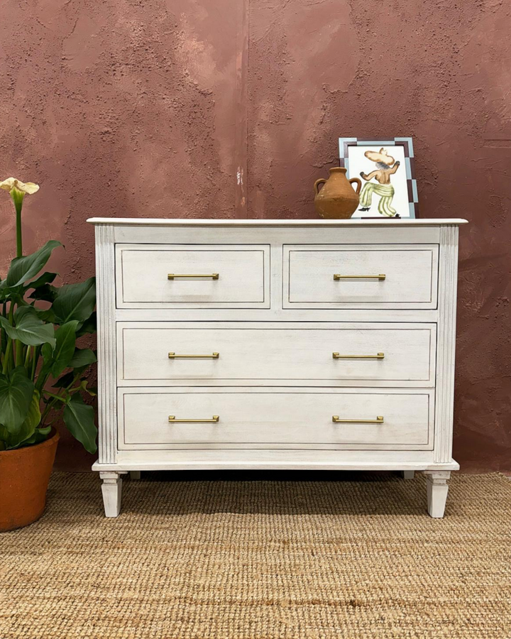 Four Drawer Mango Wood Chest of Drawers
