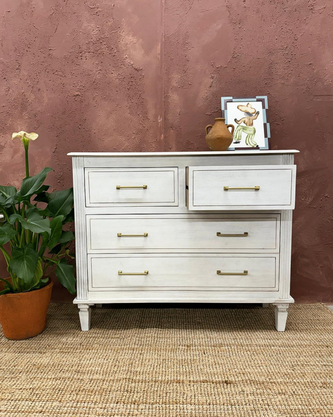 Four Drawer Mango Wood Chest of Drawers
