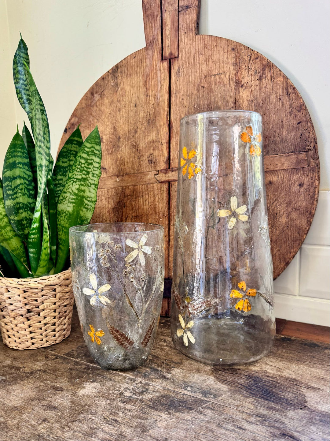 Crafted by Nature, Rooted in Tradition: Discover Our New Hand-Blown Floral Glassware