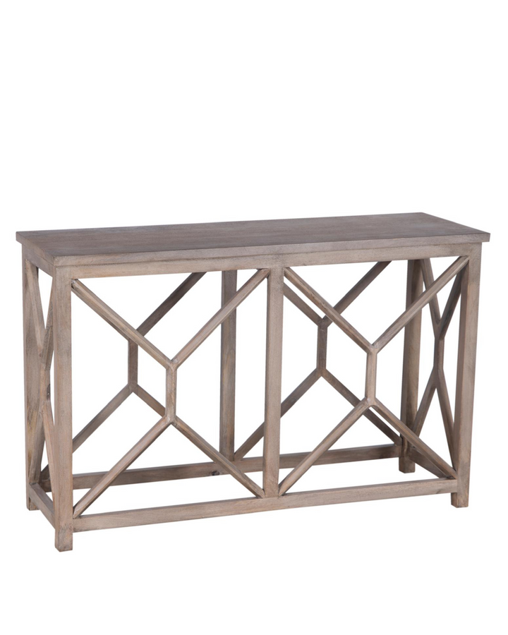 Contemporary Mango Wood Console Table