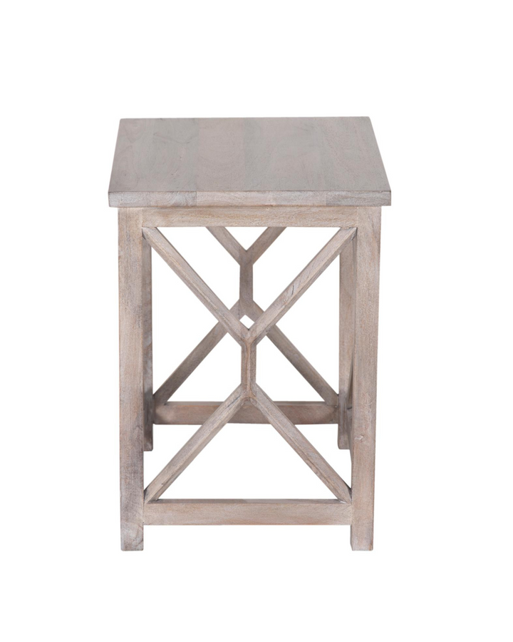 Contemporary Mango Wood Console Table