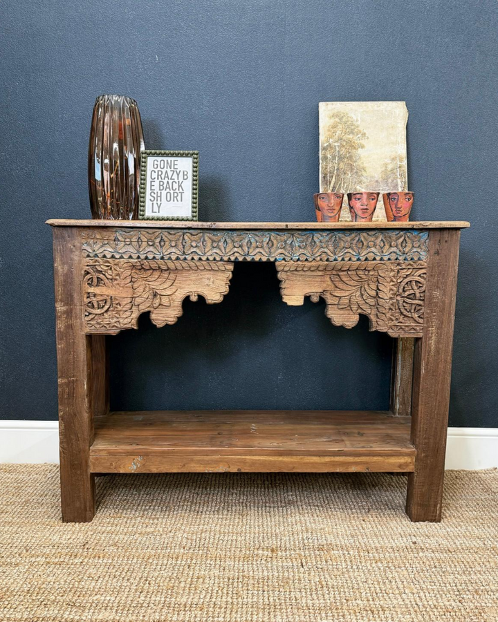 Vintage Indian Console Table