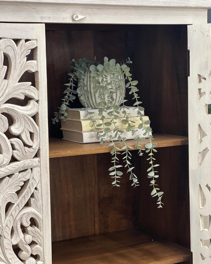 Beautiful Hand Carved Mango Wood Wardrobe