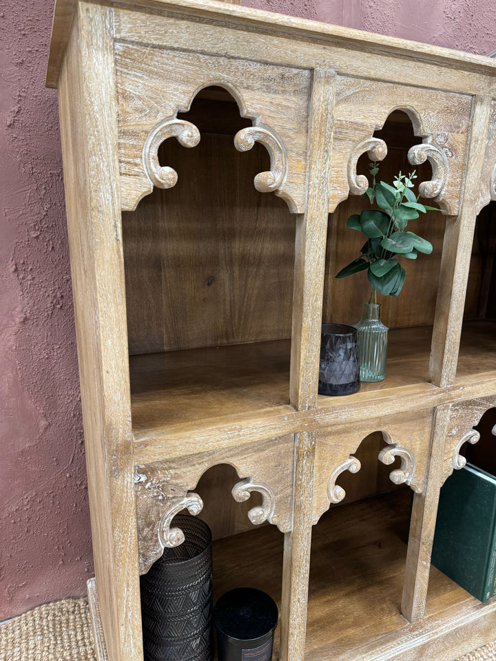 Mango Wood Indian Bookcase