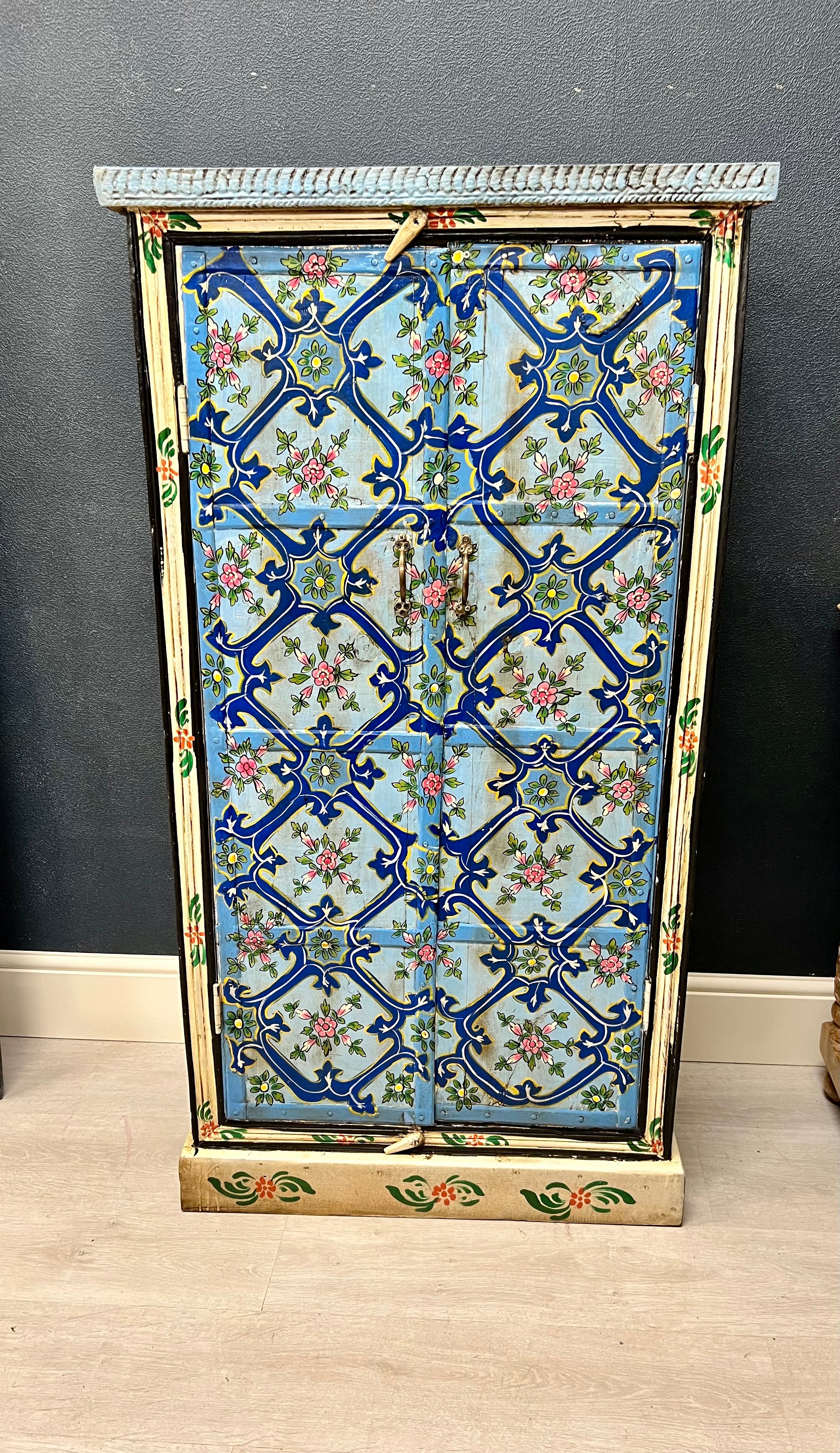 Small painted online cupboard