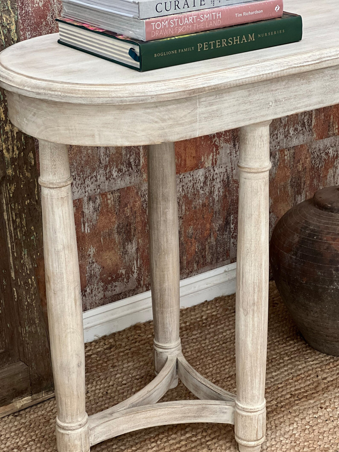 Elegant Mango Wood Console Table
